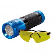 UV набор для поиска утечек UV фонарик + очки UVPRO CPS
