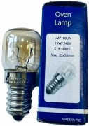 Лампа E14 15W 230V 300С жаростойкая (духовой шкаф) LMP100UN SKL
