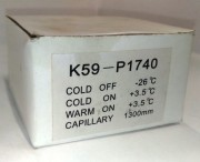 Термостат K59-P1740 (1,3 м) вкл (+3.5), откл (-26C) RANCO