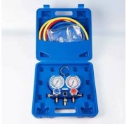 Коллектор манометрический VMG-2-R410A-B (68мм) в кейсе + 3 заправ. шланга VALUE