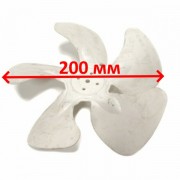 Крыльчатка 200мм/34°пластик (всас., на мотор) ELCO (4VEA010)