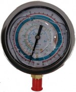 Манометр 80 мм с глицирином BCJH-NG-80 (R22, R134а, R404, R407) (021181) Becool