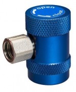 Муфта быстросъёмная НД с вентилем HS-ML-1234 (А/С 1/4" SAE 90° улуч. вспом.) Hongsen