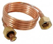 Трубка капилл 0,9м с депрессором ВС-900D с гайками 1/4" SAE (062099) Becool