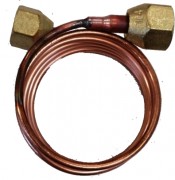 Трубка капилл 1,0 м без депрессора CTN-100 с гайками 1/4" SAE