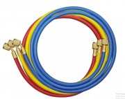 Шланги заправочные VRP-U (90см, R-12, 22, 134) (комплект 3 шт) VALUE