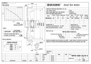 Вентилятор 4E350B (220V) нагнетания-blow (YWF-4E-350B-102/34-G) Weiguang