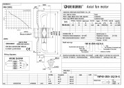 Вентилятор 4E350S (220V) всас (YWF4E-350S-102/34-G) Weiguang