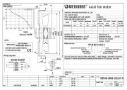 Вентилятор 4E400B (220V) нагнетание- blow (YWF4E-400B-102/47-G) Weiguang