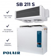 Сплит-система SB 211 S (220В) холодильная низкотемпературн. (1602040d) Polair Сплит-система SB 211 S (220В) холодильная низкотемпературн. (1602040d) Polair